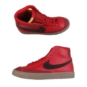 Nike Blazer Mid '77 Vintage Skate Shoes Mens Size 10 Red Burgundy NEW